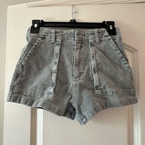 Forever 21 Light Blue High Waist Shorts
